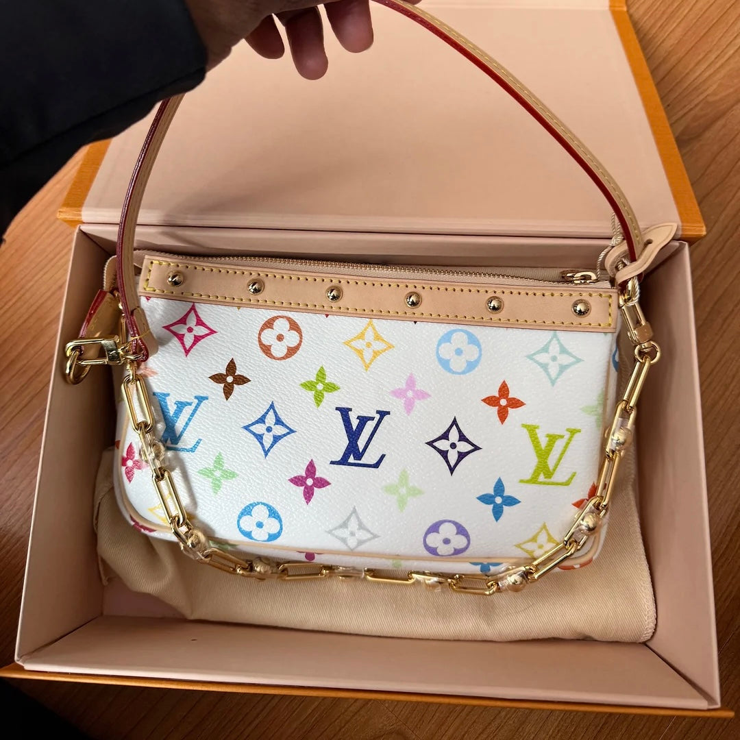 Louis Vuitton x TM Pochette Accesoires white