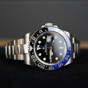 Rolex GMT Master-II “Batman” Osyter Bracelet 40mm