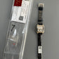 Cartier Santos Dumont Blue leather Small Size