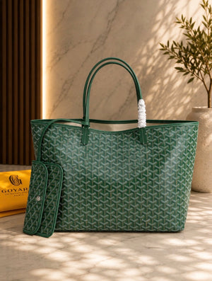 Goyard Artois PM Green Tote Bag