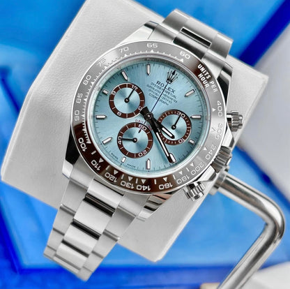Rolex Daytona Platinum Ice Blue New model 4131