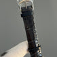 Cartier Santos Dumont Blue leather Small Size