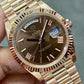 Rolex Day-Date Rose Gold Chocolate Dial 40mm