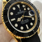 Rolex Yacht-Master Yellow Gold Black Dial 40mm