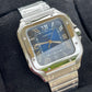 Santos de Cartier Blue dial Large size