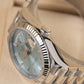 Rolex Day-Date Platinum “Ice Blue” Diamond Dial 40mm