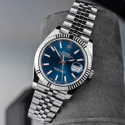Rolex Datejust Blue Dial 41mm
