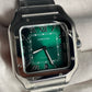 Santos de Cartier Green dial Large size