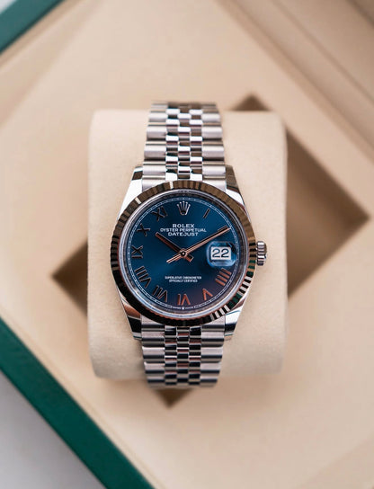 Rolex Datejust Blue Dial 36mm