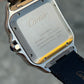 Santos de Cartier Large size Custom leather strap