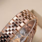 Rolex Land-Dweller Rose Gold white dial 40mm