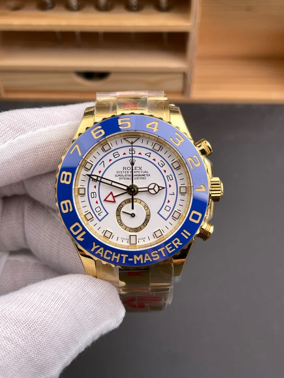 Rolex Yacht-Master II  Yellow Gold 44mm