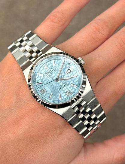 Rolex Land-Dweller blue dial 36mm