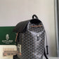 Goyard Alpin MM Backpack Black Goyardine Canvas