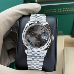 Rolex Datejust “Wimbledon” Jubilee bracelet 36mm