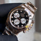 Rolex Daytona Everose Gold Black dial Diamonds New model 4131