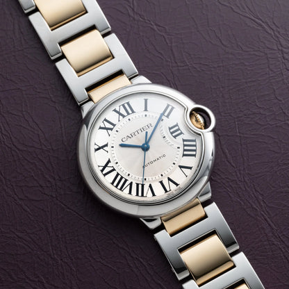 Ballon Bleu de Cartier 2 tone yellow gold medium size(36mm)