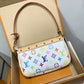 Louis Vuitton x TM Pochette Accesoires blanca