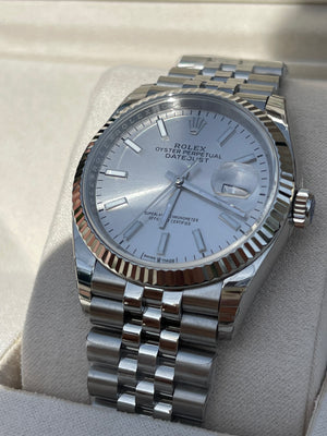 Rolex Datejust Silver Dial Jubilee bracelet 36mm