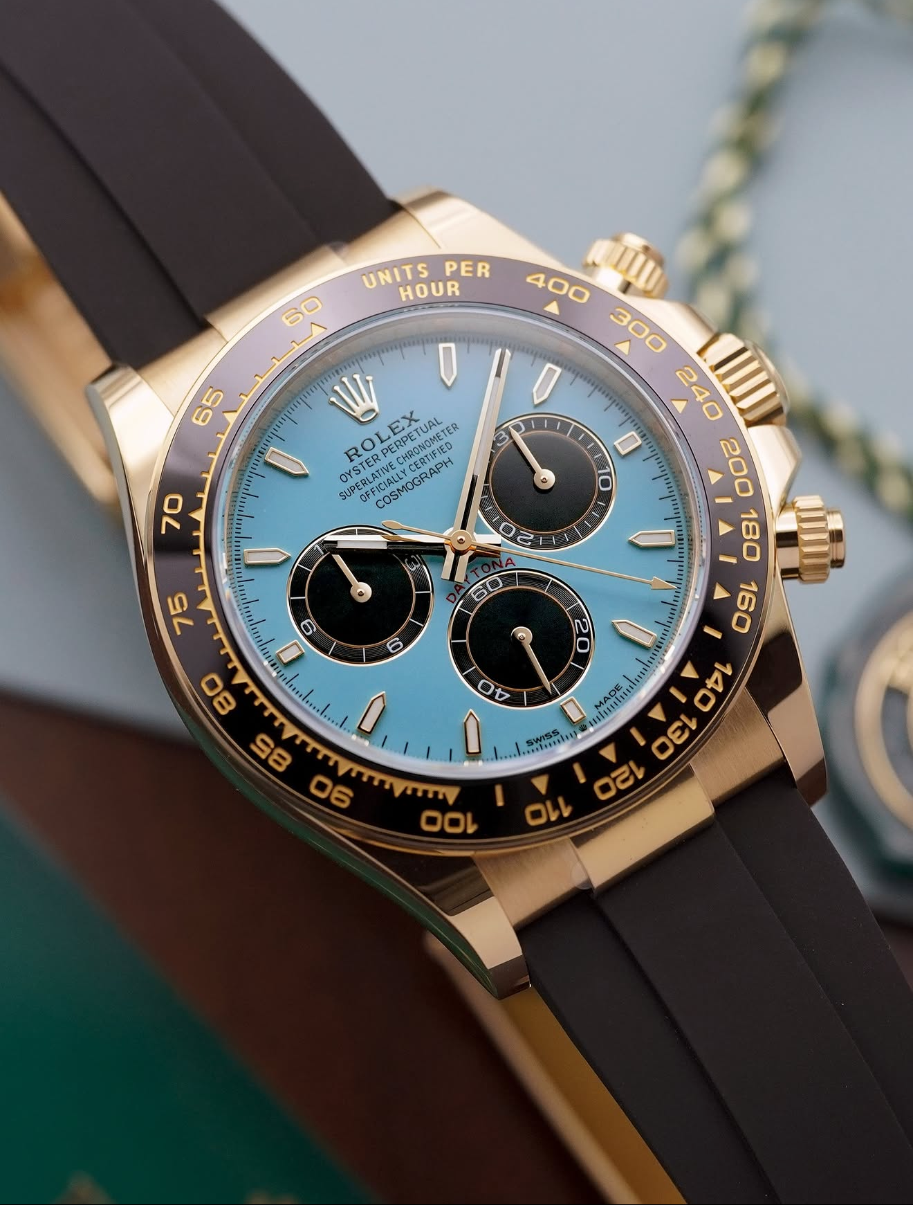 Rolex Daytona Tiffany New Model 4131 Oysterflex