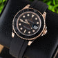 Rolex Yacht-Master Rose Gold Black Dial 40mm