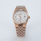 Rolex Land-Dweller Rose Gold white dial 40mm