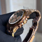 Rolex Daytona Everose Gold Black dial Diamonds New model 4131