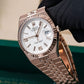 Rolex Land-Dweller Rose Gold white dial 40mm