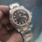 Rolex Yacht-Master 2 tone Rose Gold Chocolate Dial 40mm