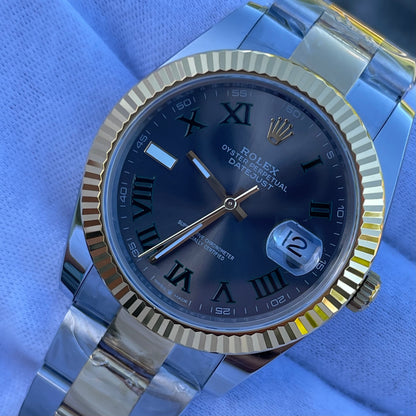 Rolex Datejust “Wimbledon” 2 tone Oyster bracelet 41mm