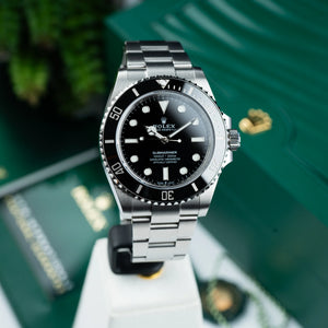 Rolex Submariner No-Date Steel “Black Dial”