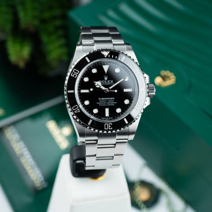 Rolex Submariner No-Date Steel “Black Dial”