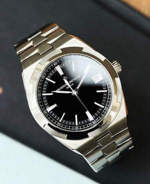 Vacheron Constantine Overseas Black dial Stainless Steel 41mm
