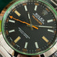 Rolex Milgauss Black and Green 40mm