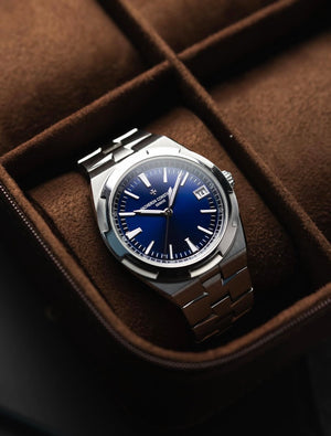 Vacheron Constantine Overseas Blue dial Stainless Steel