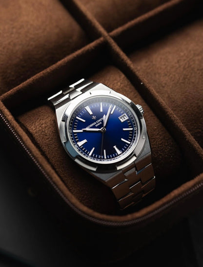 Vacheron Constantine Overseas Blue dial Stainless Steel