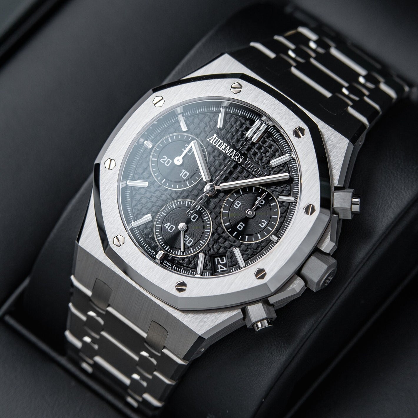 Audemars Piguet Royal Oak Chrono Black Dial