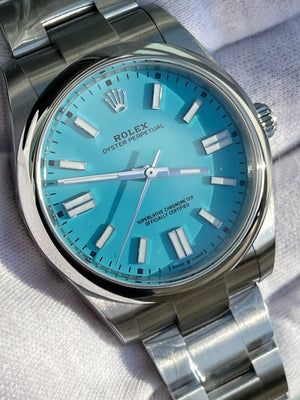 Rolex Oyster perpetual “Tiffany” 41mm