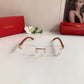 Cartier Decor C Wood frame yellow gold