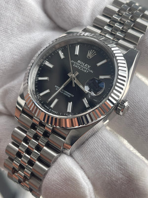 Rolex Datejust Black dial Jubilee 41mm
