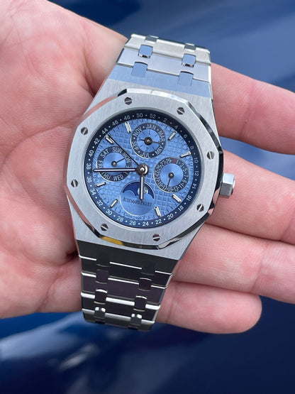 Audemars Piguet Royal Oak Perpetual Calendar Blue Dial 26574ST
