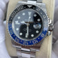 Rolex GMT Master-II “Batman” Osyter Bracelet 40mm