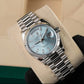Rolex Day-Date Platinum “Ice Blue” Diamond Dial 40mm