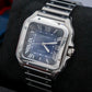 Santos de Cartier Blue dial Large size