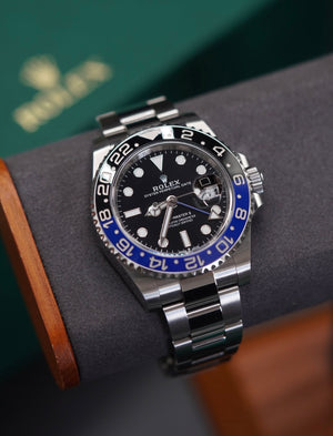 Rolex GMT Master-II “Batman” Osyter Bracelet 40mm