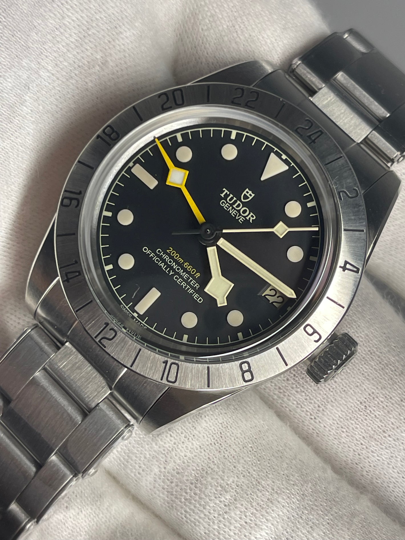 Tudor Black Bay Pro black dial 39mm