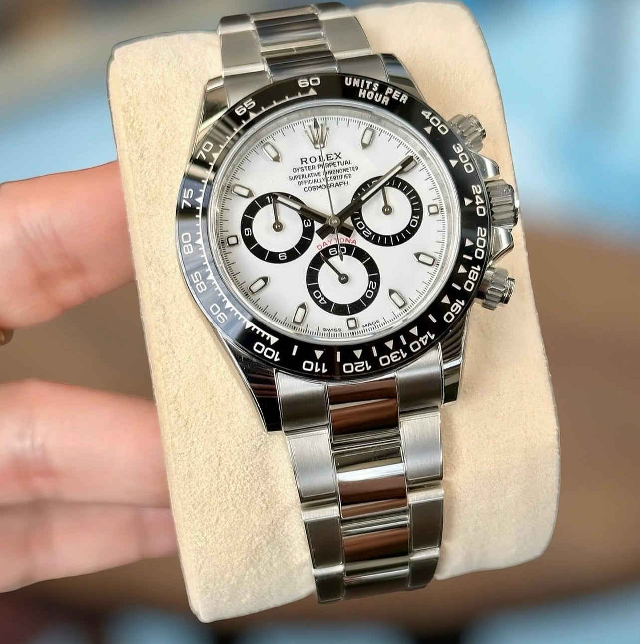 Rolex Daytona “Panda” Ceramic Bezel old model 4130