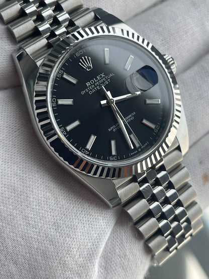 Rolex Datejust Black dial Jubilee 41mm