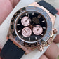 Rolex Daytona Rose Gold Black dial New model 4131 Oysterflex