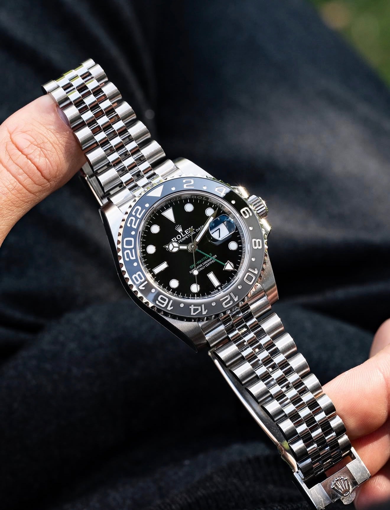 Rolex GMT Master-II “Bruce Wayne” 40mm Jubilee Bracelet